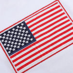 4th of July Royal Blue Gingham American Flag Shirt and Shorts Set - Lil Cactus