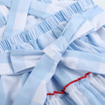 Blue Gingham Layered Sundress - Lil Cactus