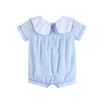 Blue Stripe Bunny Romper - Lil Cactus
