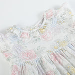 Bouquet Floral Ruffle Dress - Lil Cactus