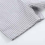 Gray Gingham Golf Shortalls - Lil Cactus