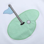 Gray Gingham Golf Tee and Shorts 2 pc Set - Lil Cactus