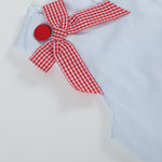 Light Blue Barnyard A - Line Dress - Lil Cactus