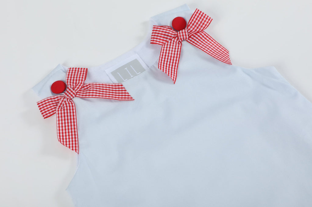 Light Blue Barnyard A - Line Dress - Lil Cactus