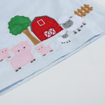 Light Blue Barnyard A - Line Dress - Lil Cactus