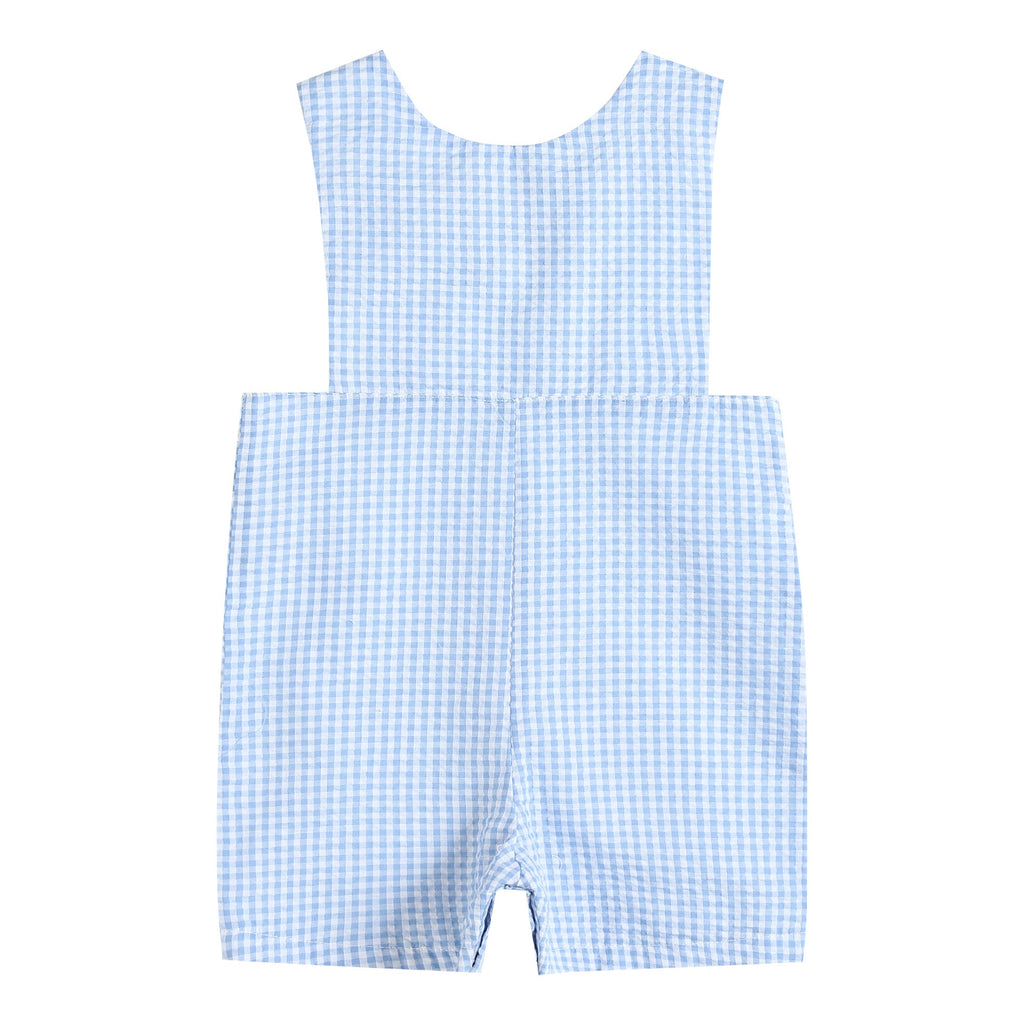 Light Blue Gingham Jon Jons - Lil Cactus