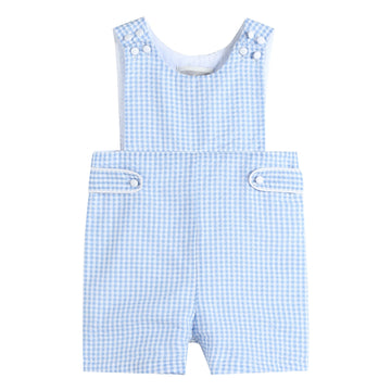 Light Blue Gingham Jon Jons - Lil Cactus