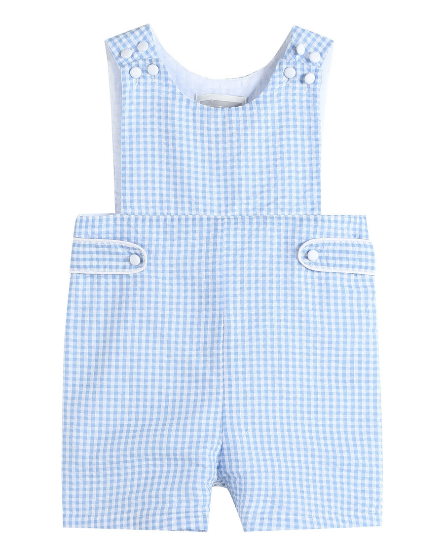 Light Blue Gingham Jon Jons - Lil Cactus