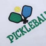 Pickleball T-Shirt and Green Gingham Shorts Set - Lil Cactus
