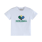 Pickleball T-Shirt and Green Gingham Shorts Set - Lil Cactus