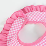 Pink Gingham 'Birthday Girl' Bib - Lil Cactus
