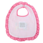 Pink Gingham 'Birthday Girl' Bib - Lil Cactus