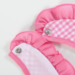 Pink Gingham 'Birthday Girl' Bib - Lil Cactus