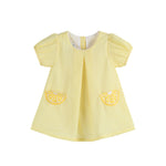 Yellow Lemon Dress and Panty Cover Set - Lil Cactus