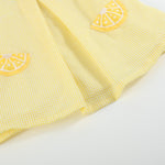 Yellow Lemon Dress and Panty Cover Set - Lil Cactus