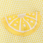 Yellow Lemon Dress and Panty Cover Set - Lil Cactus